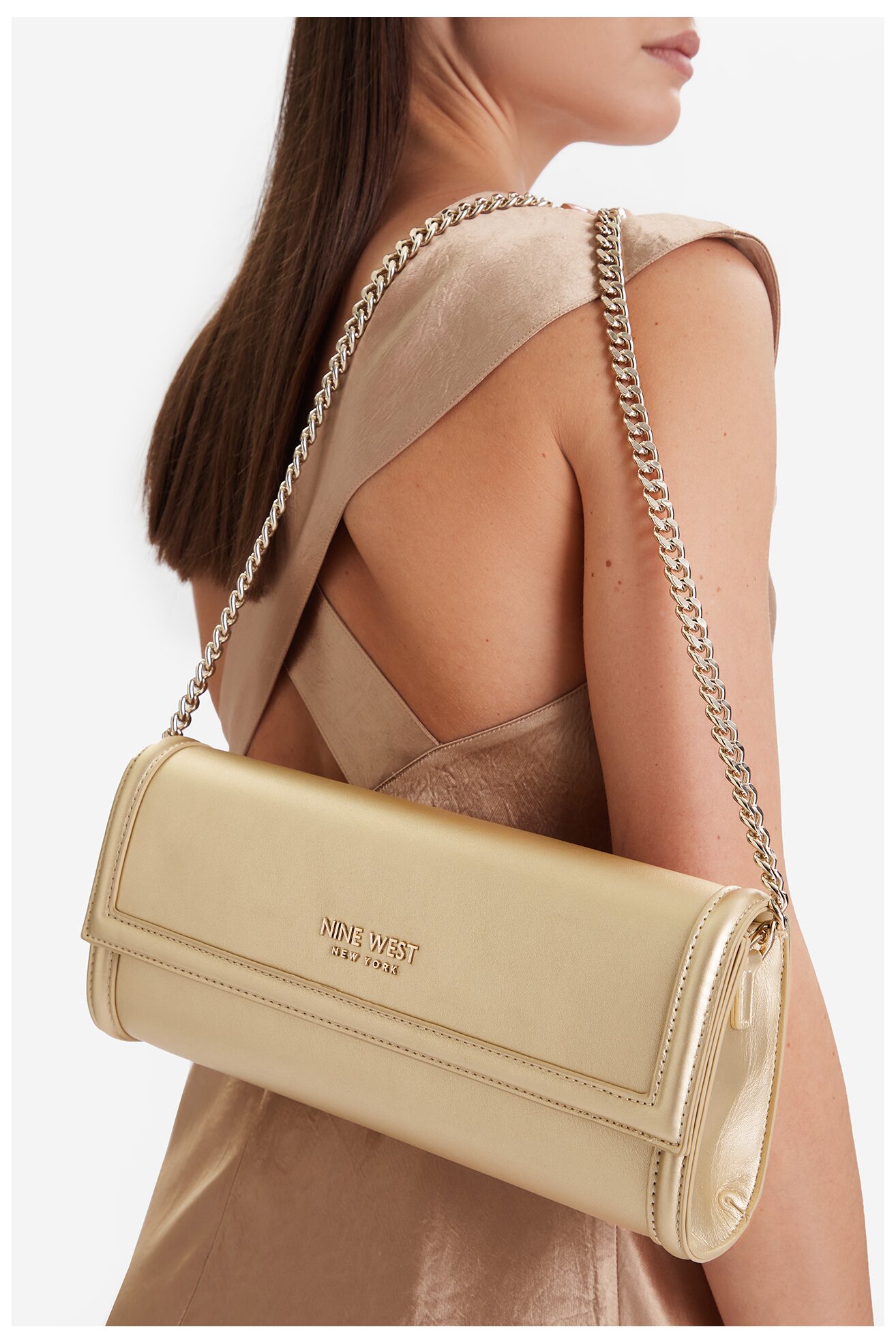 Сумка З Ремінцем NINE WEST EO-GREENE CHARM-LDA8374 ЗОЛОТИЙ