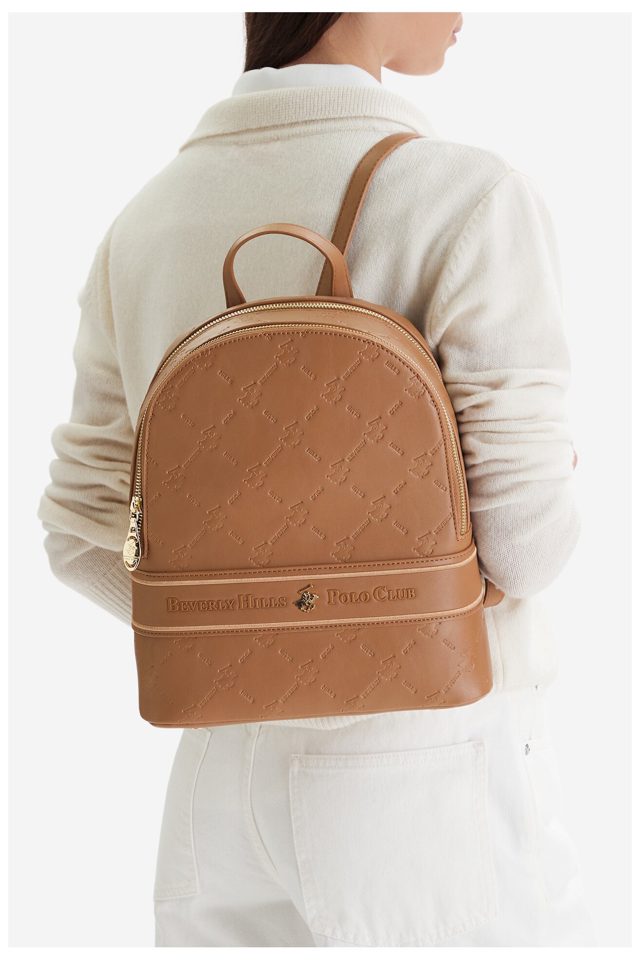 Plecak Beverly Hills Polo Club EO-BHPC-L-014-09 Camel