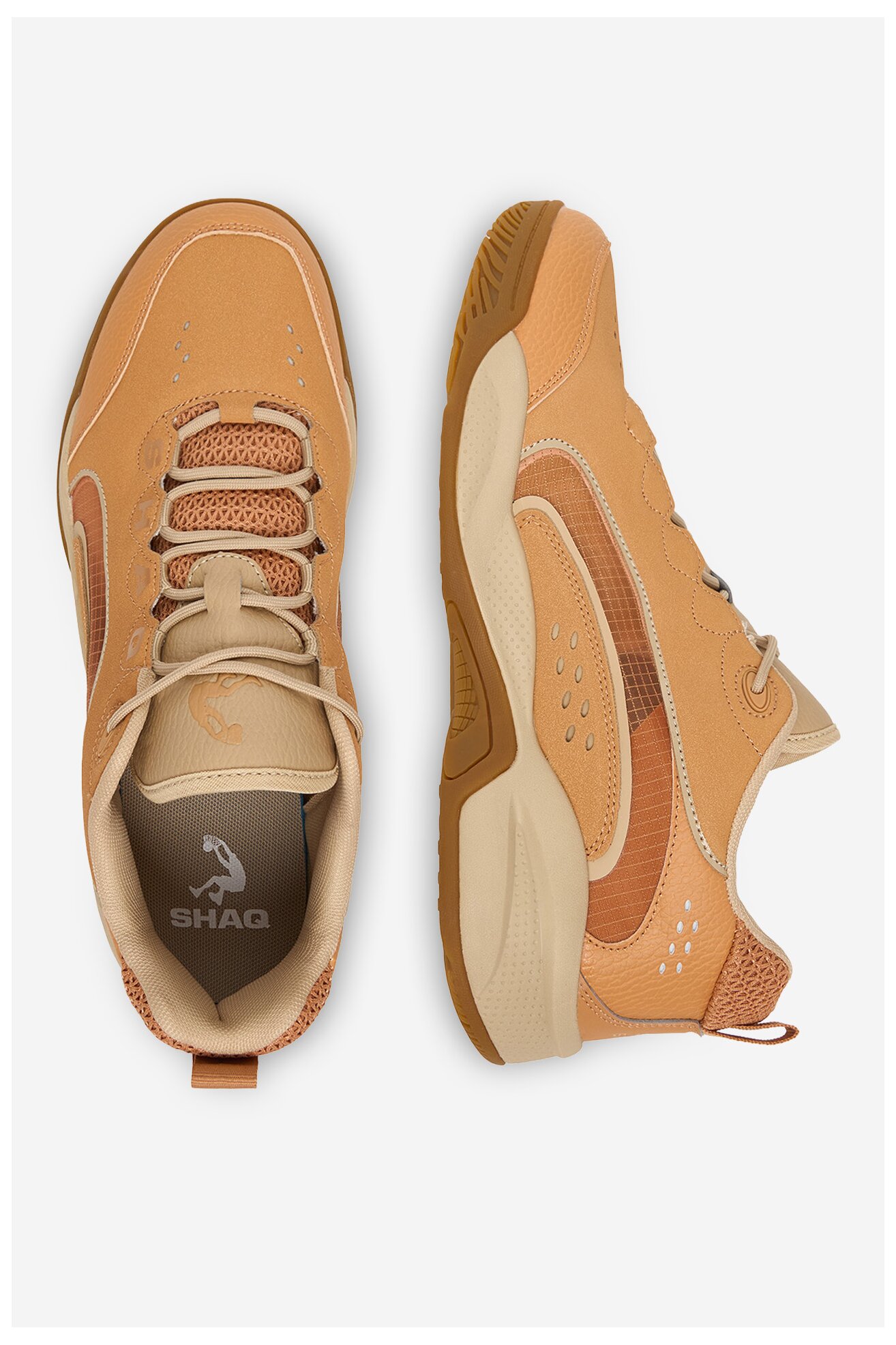Obuwie sportowe SHAQ EO-GOLIATH AQ95071M-TZ Beżowy