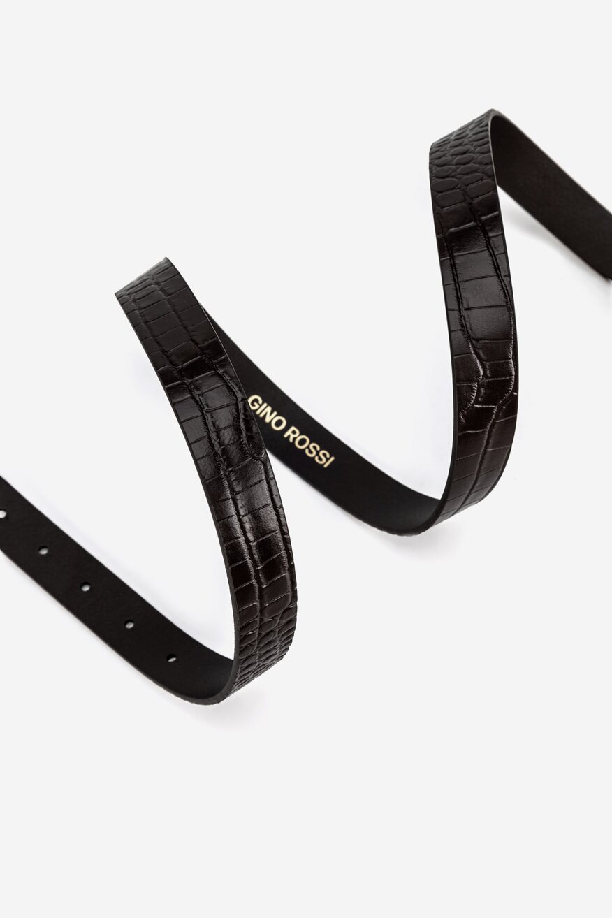 Ženski kaiš Gino Rossi BRAON - 5905588632115