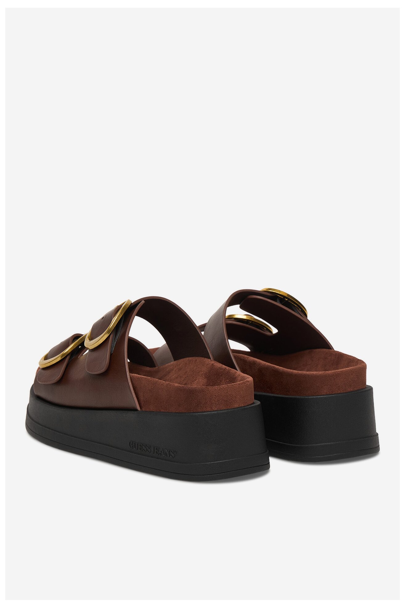 Klapki GUESS JEANS CWBEO-HY62273-6 Brązowy