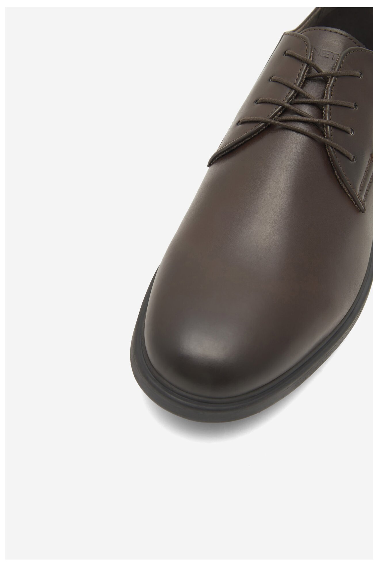 Половинки обувки Lanetti DURAIN-19S MI08 ТЪМНОКАФЯВ