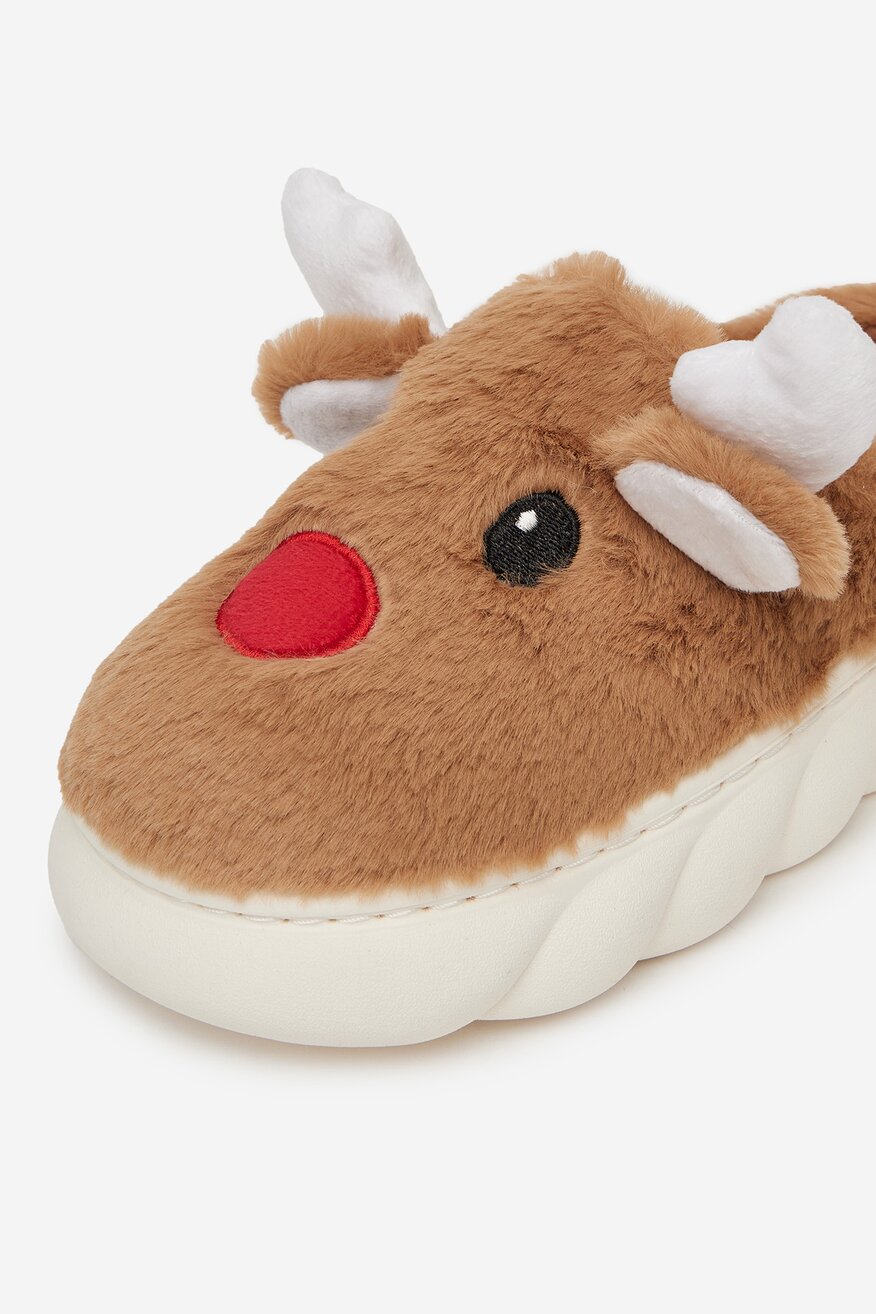 
                DeeZee - Kapcie ocieplane na platformie - 5904410895810