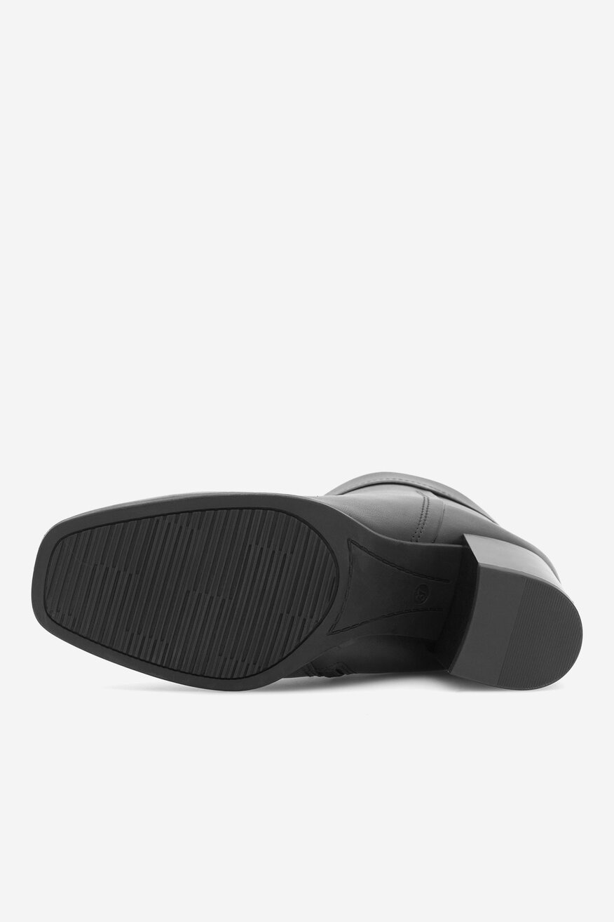 Lasocki - Botki skórzane na słupku - 5905588113409