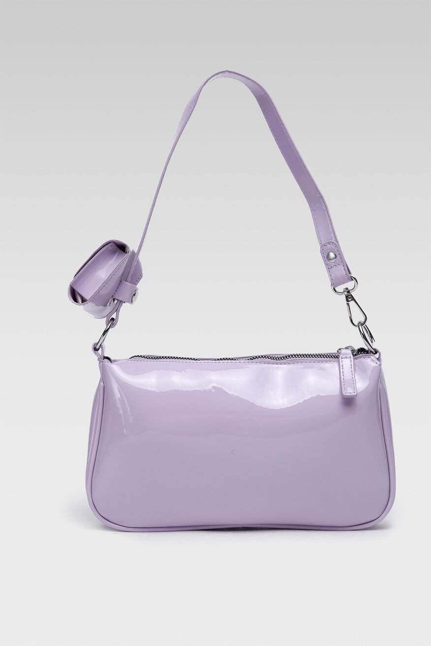 
                DeeZee - Torebka na ramię pastelowa fioletowa - 5904248536923