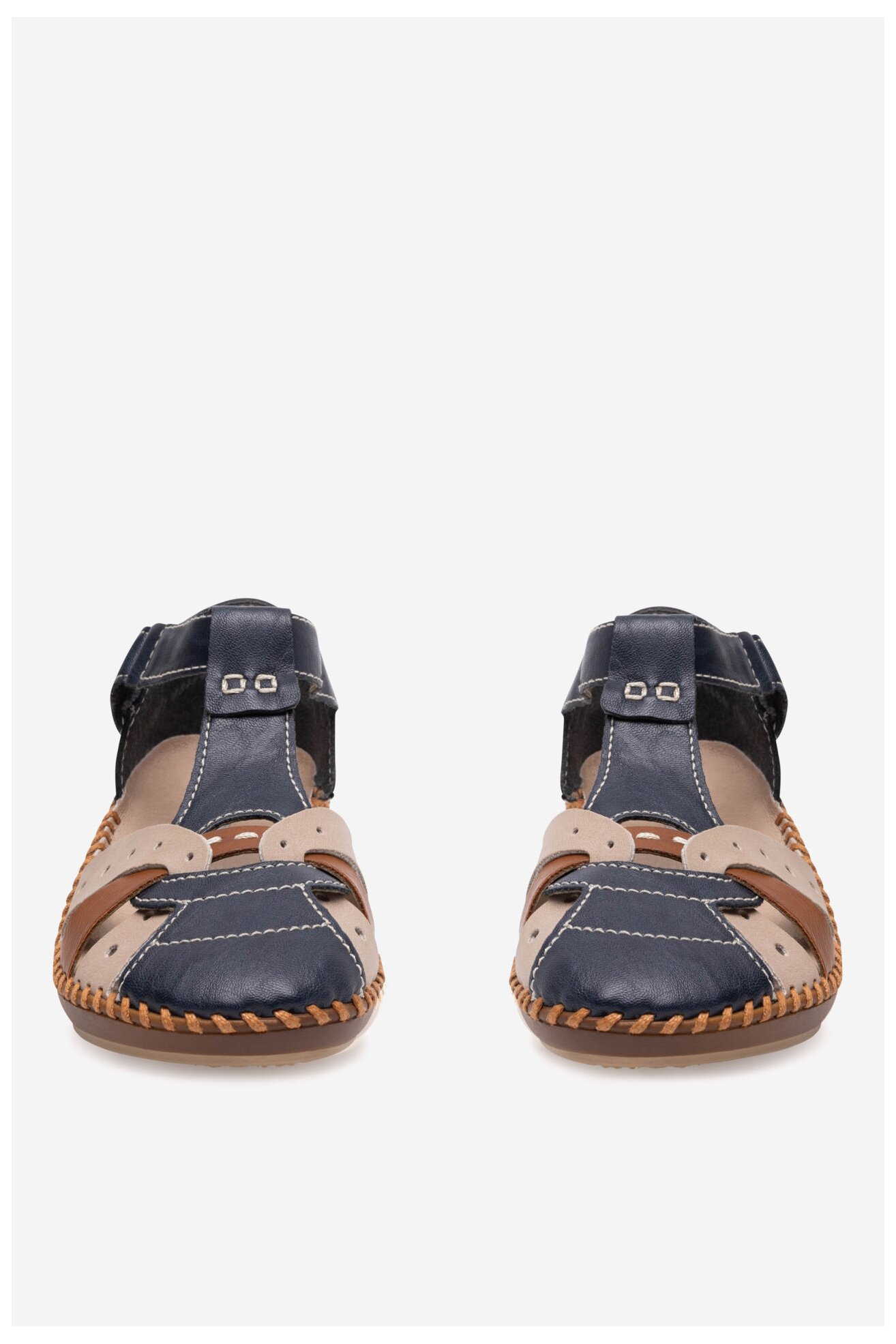 Sandały Rieker M1655-14 Niebieski