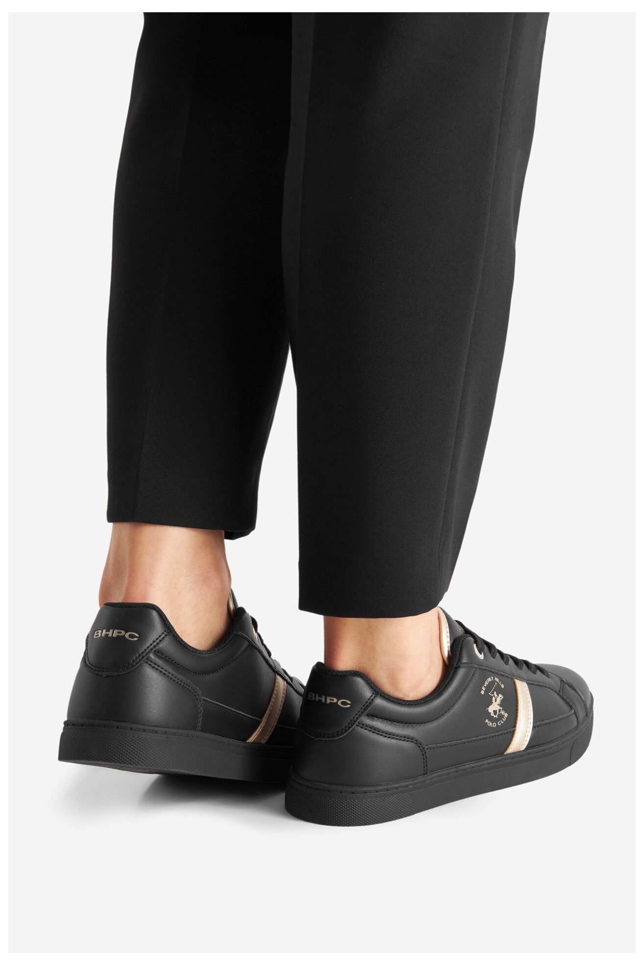 Trampki Beverly Hills Polo Club BHPC053W Czarny