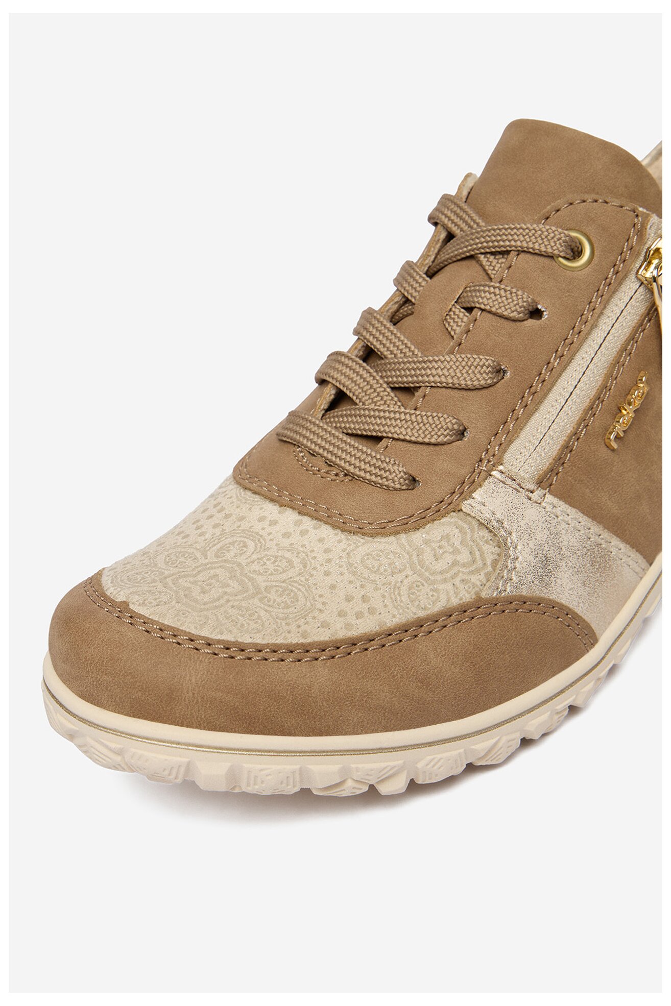 Половинки обувки Rieker CEO-59502-62 ТЪМНОБЕЖОВ