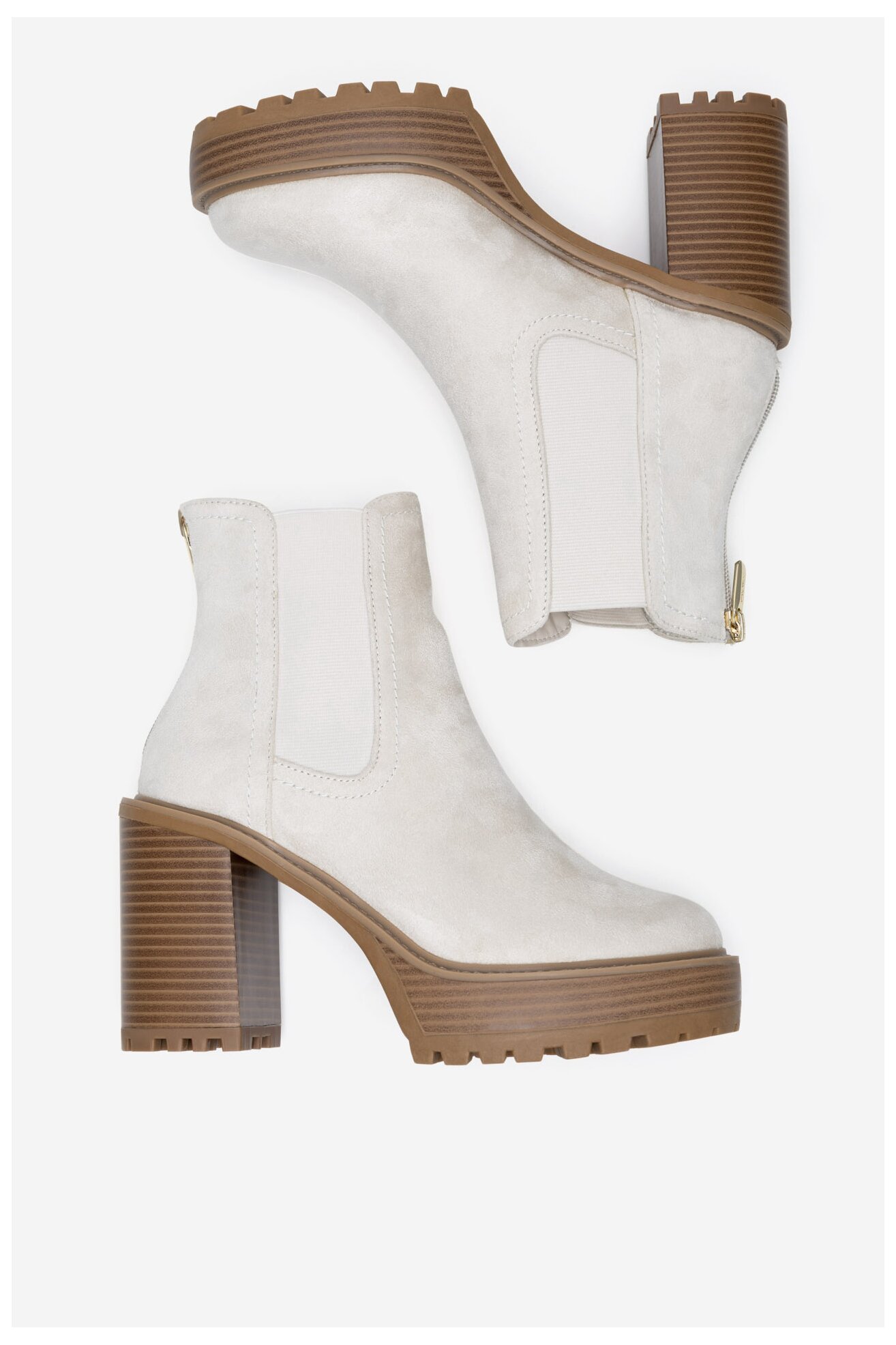 Kratke čizme NINE WEST WFA3374-1 BEŽ