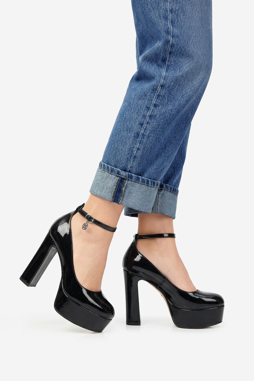 
                        Елегантни обувки NINE WEST CEO-DALILA-01 ЧЕРЕН - 5906751384565