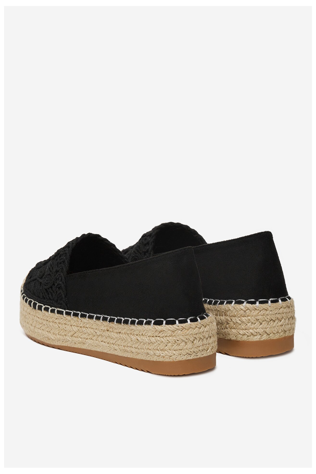 Espadryle DeeZee LE601-66 Czarny