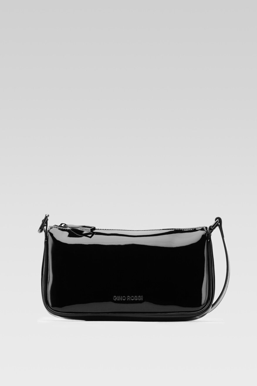 
                Gino Rossi - Torebka skórzana czarna - 5903698361314