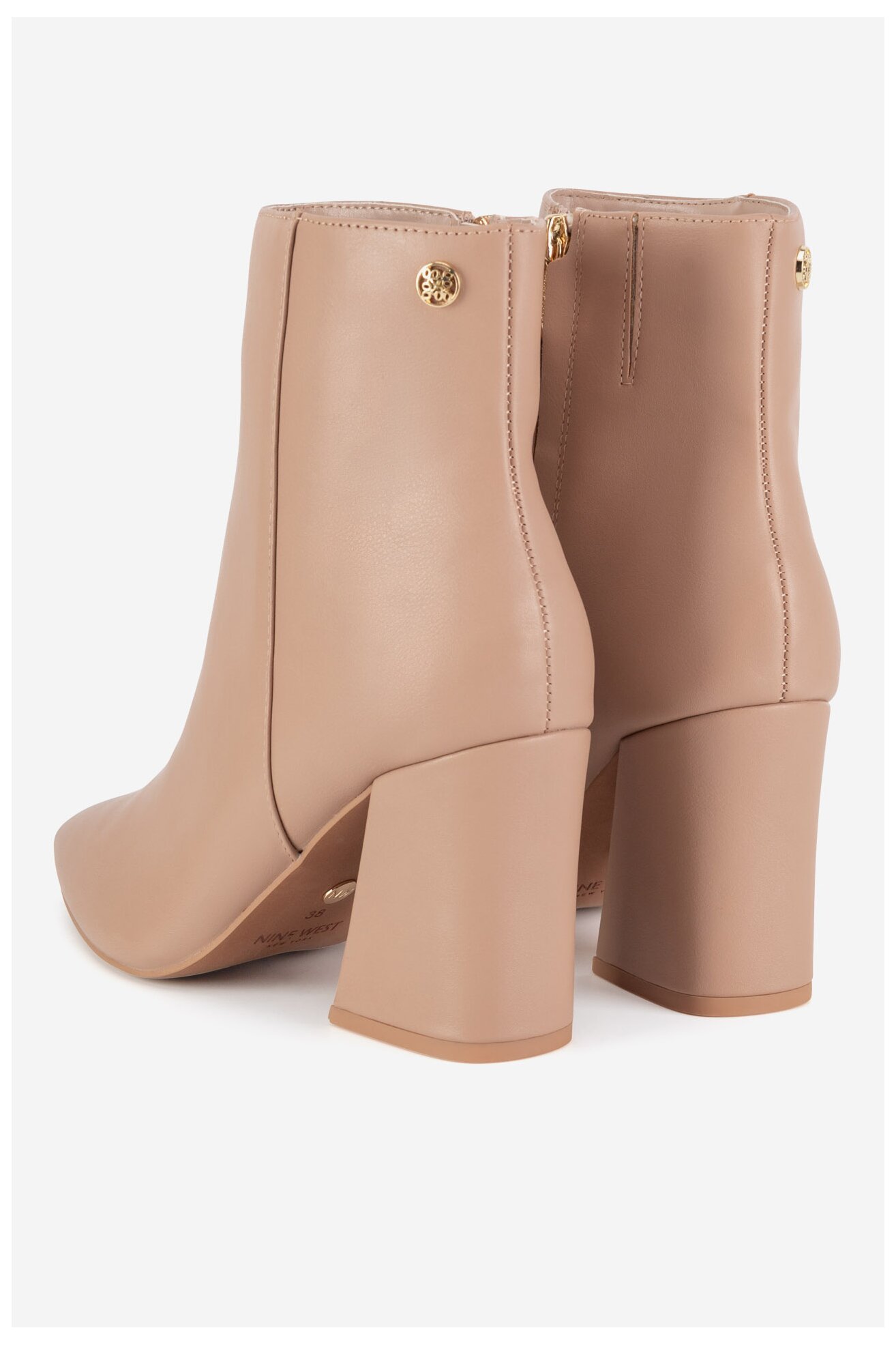 Kotníková obuv NINE WEST CEO-AIDA-01 BÉŽOVÁ