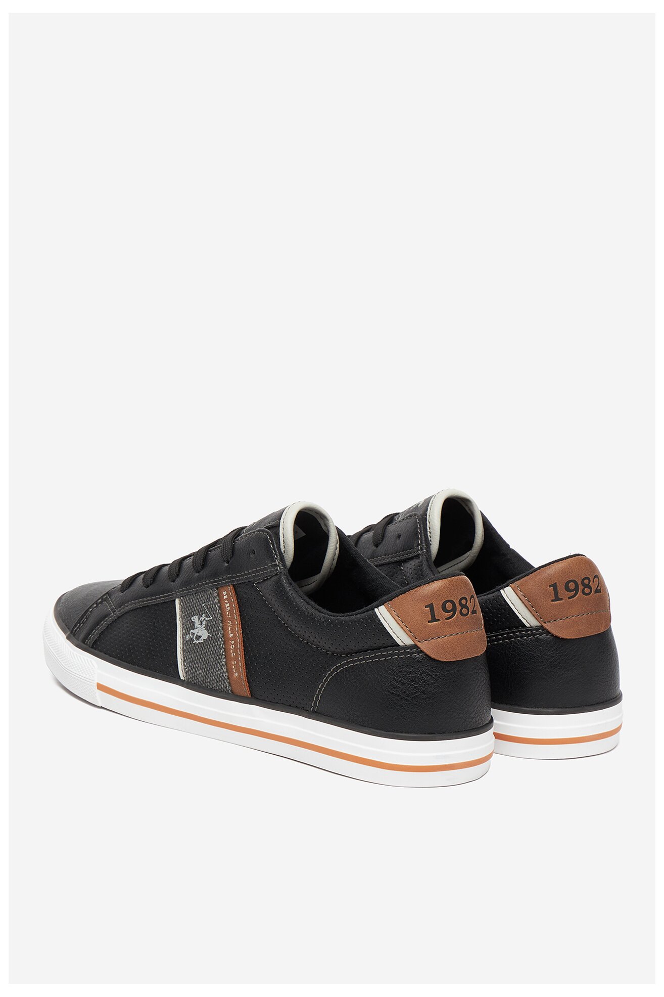 Vászoncipő Beverly Hills Polo Club CEO-V5-DODO FEKETE