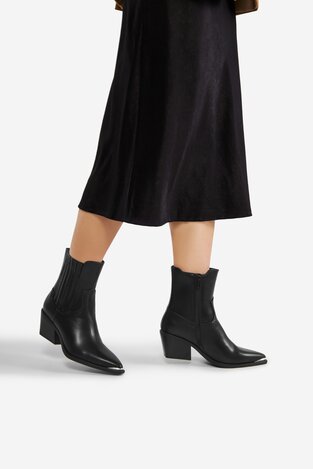 Ботильйони Jenny Fairy WYL3582-4 ЧОРНИЙ