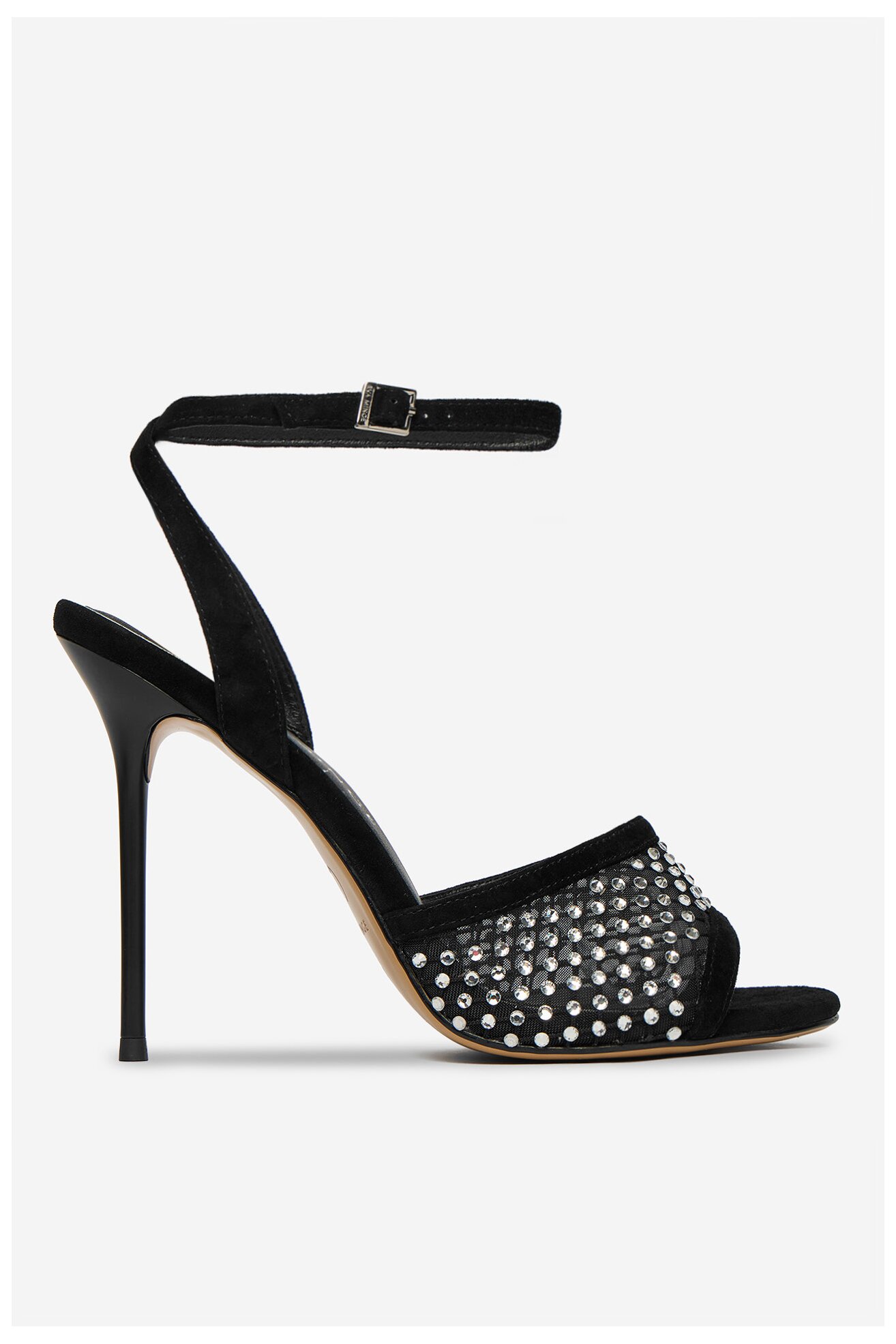 Sandały EVA MINGE EO-ZARA-LT934-79 Czarny