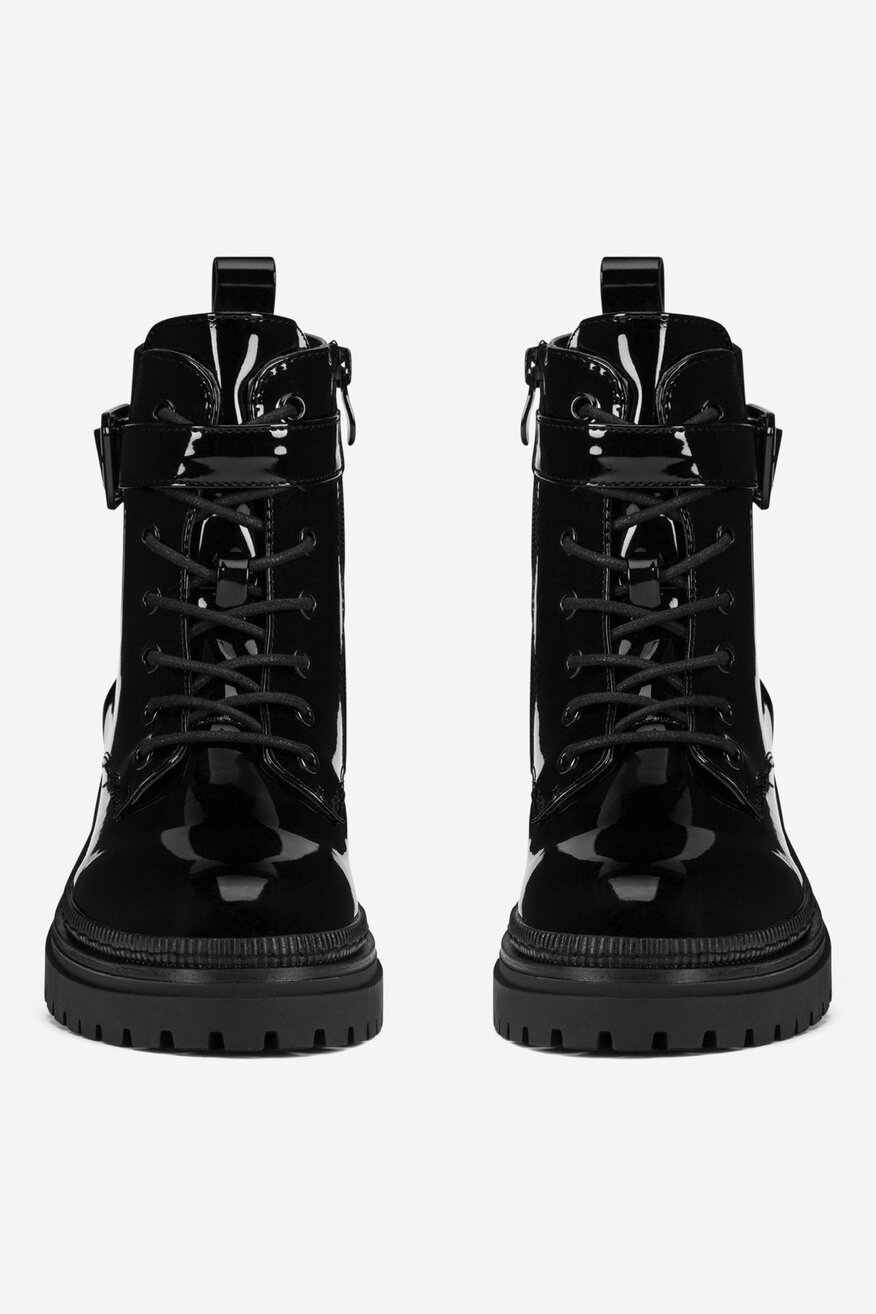 DeeZee - Trzewiki lakierowane - 5905588841333