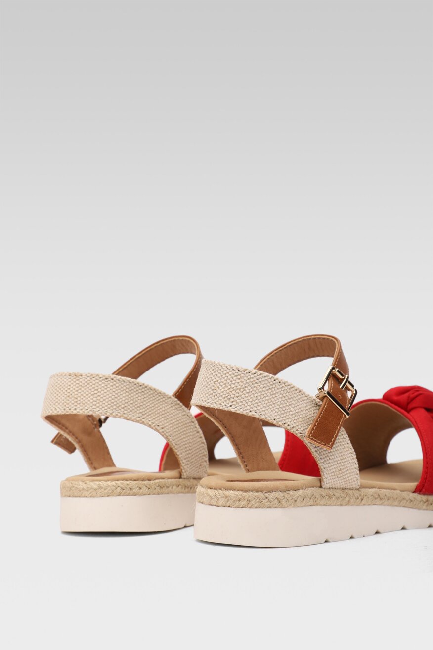 
                Jenny Fairy - Sandały boho czerwone - 5903698615752