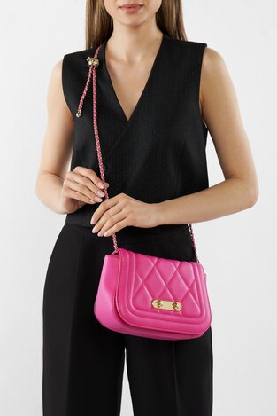 Сумка З Ремінцем Jenny Fairy MLS-E-062-05 ТЕМНО-РОЖЕВИЙ