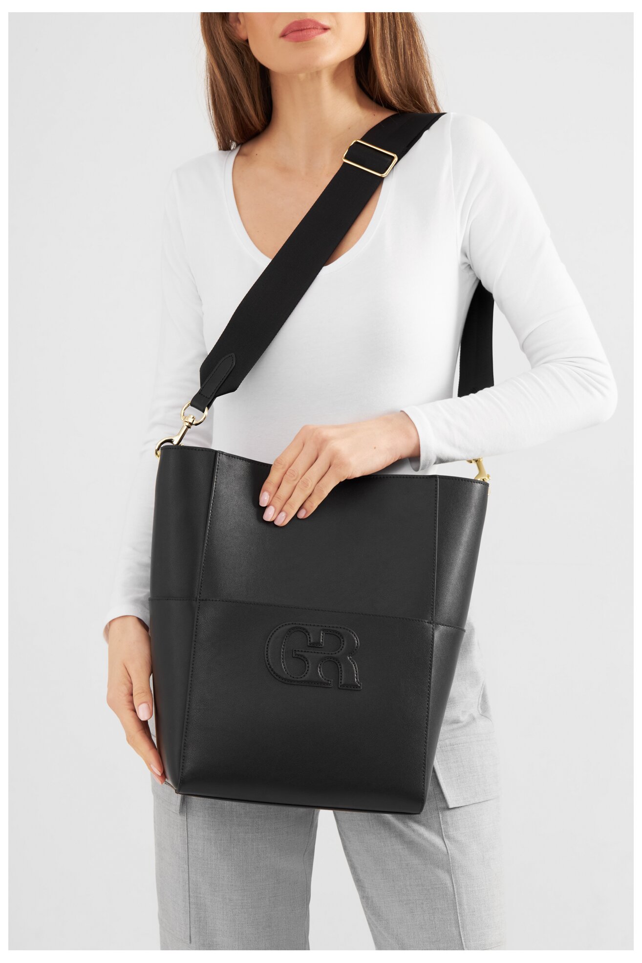 Torebka Gino Rossi ARDEA-CS9442 Czarny