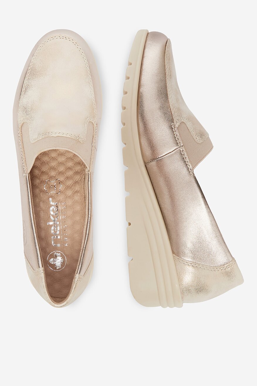 
                Напівчеревик Rieker ЗОЛОТИЙ - 2230092740982