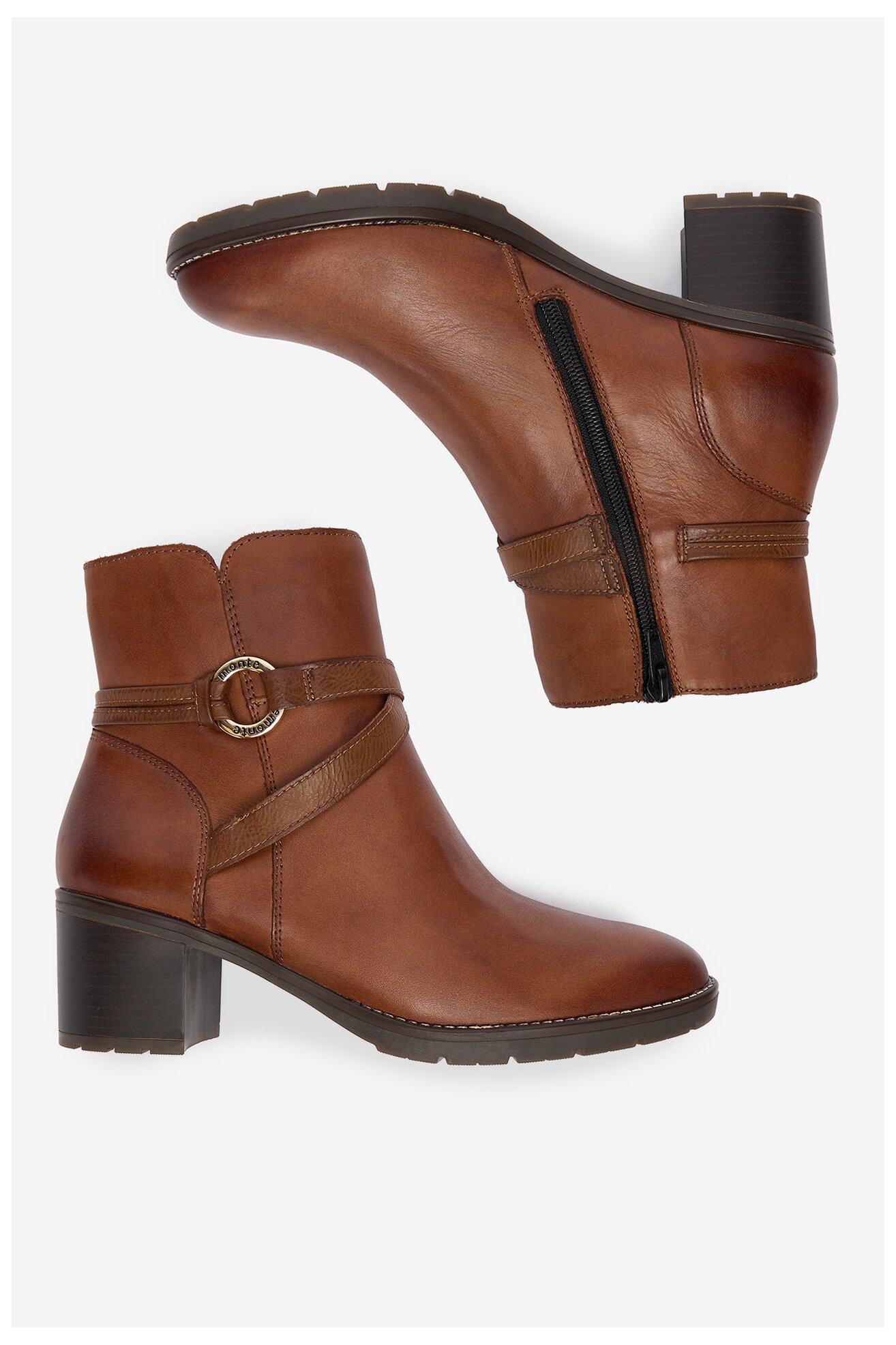 Bokacsizma Remonte CEO-D2A73-25 BARNA