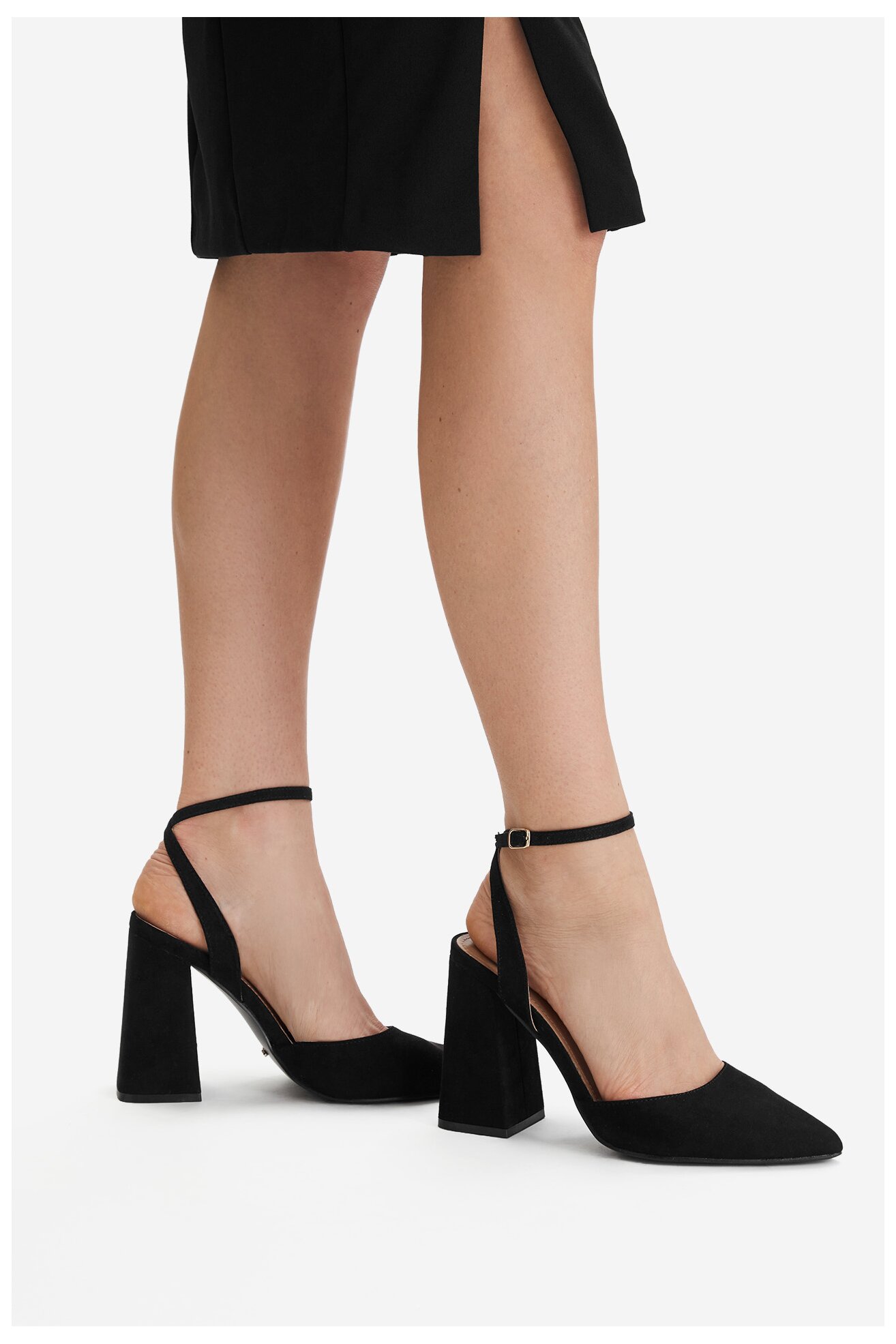 Czółenka DeeZee CEO-CD25-039-1 Czarny