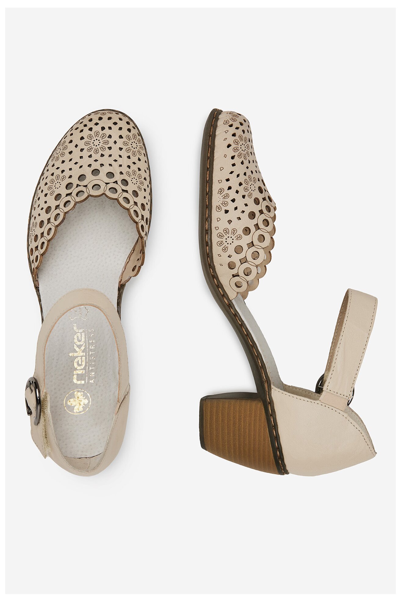 Szandál Rieker 40902-60 BÉZS