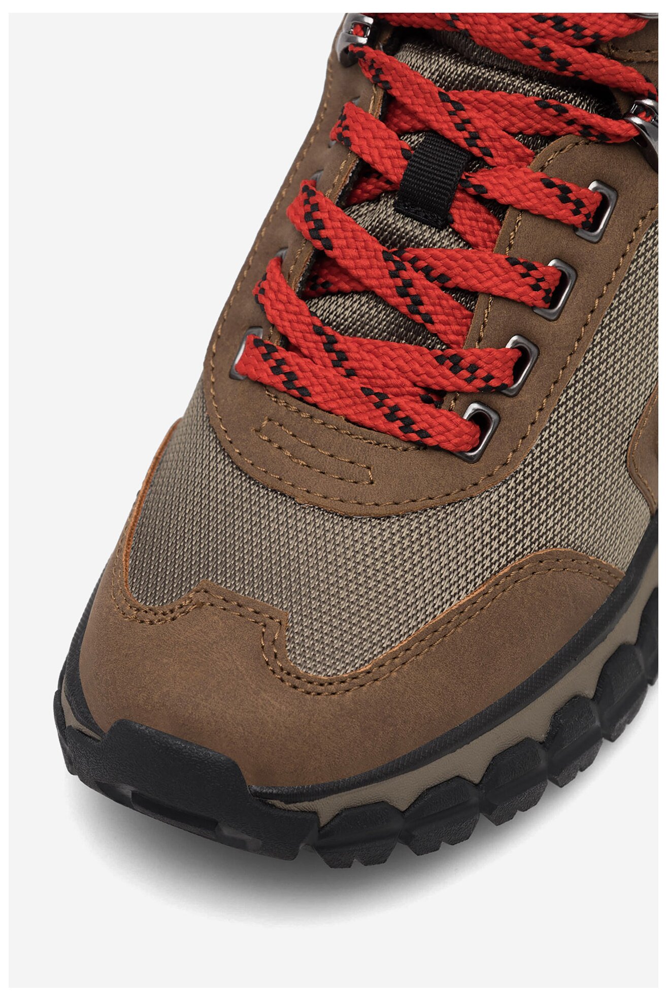 Trzewiki BASS OUTDOOR BA12H820 BROWN / MILITARY OLIVE - 2NQ Brązowy jasny