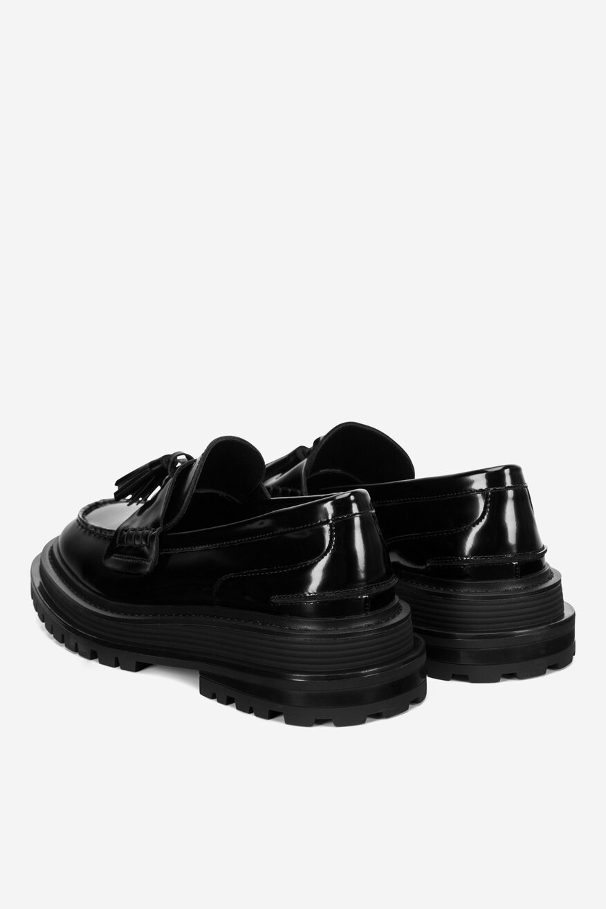 Mocasini Badura NEGRU - 5905588904700