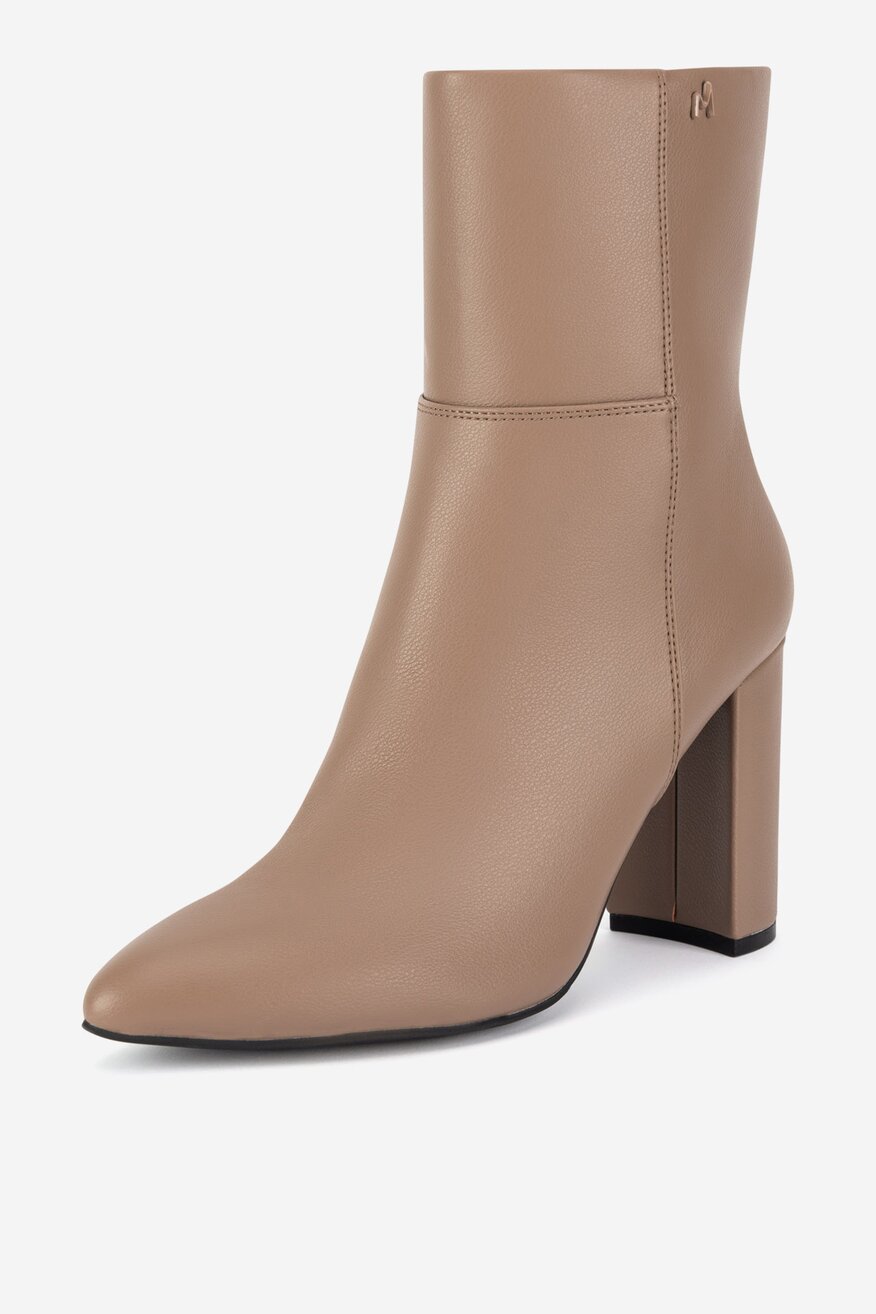 
                Mexx - Botki ocieplane na słupku - 5905588894650