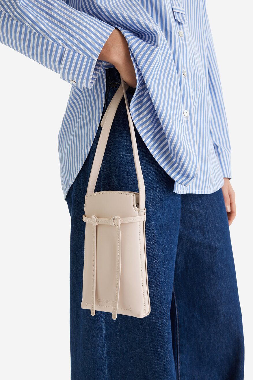 
                Дамска чанта Gino Rossi СЛОНОВА КОСТ - 5906751624968