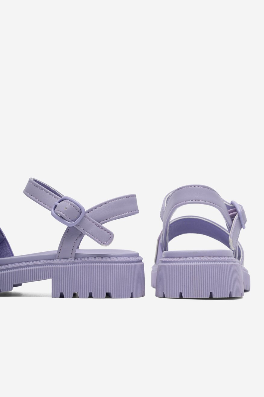 
                DeeZee - Sandały fioletowe - 5904862815978