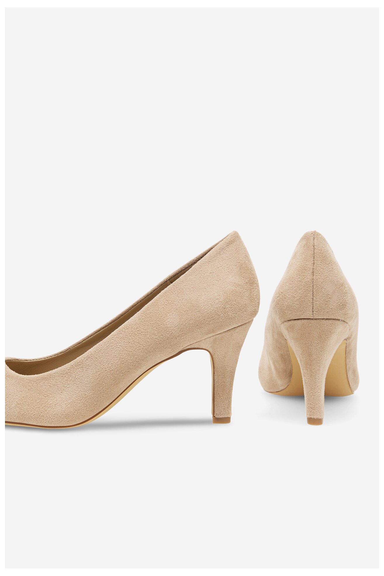 Czółenka Clara Barson JD23-0417-76 Beżowy