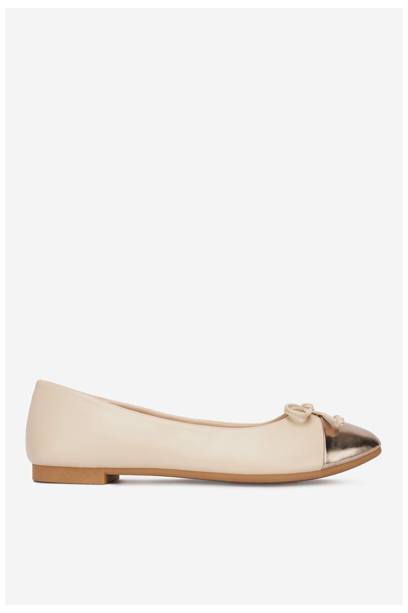 Baleriny Jenny WFA3602-2 Beżowy