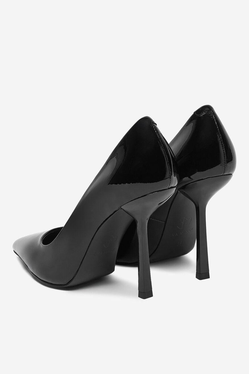 
                EVA MINGE - Szpilki skórzane - 5906751457252