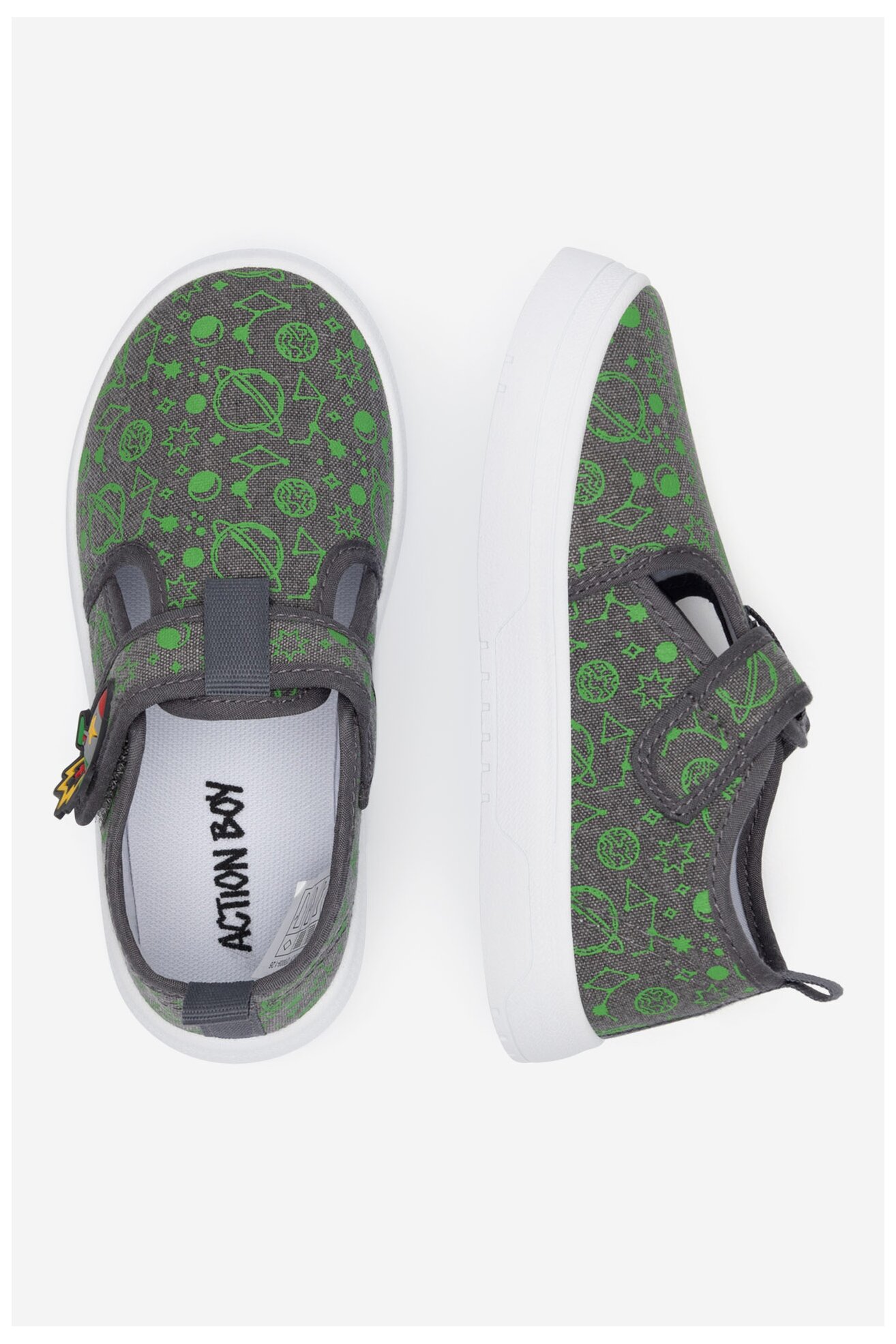 Kapcie Action Boy CF3009-1 Szary