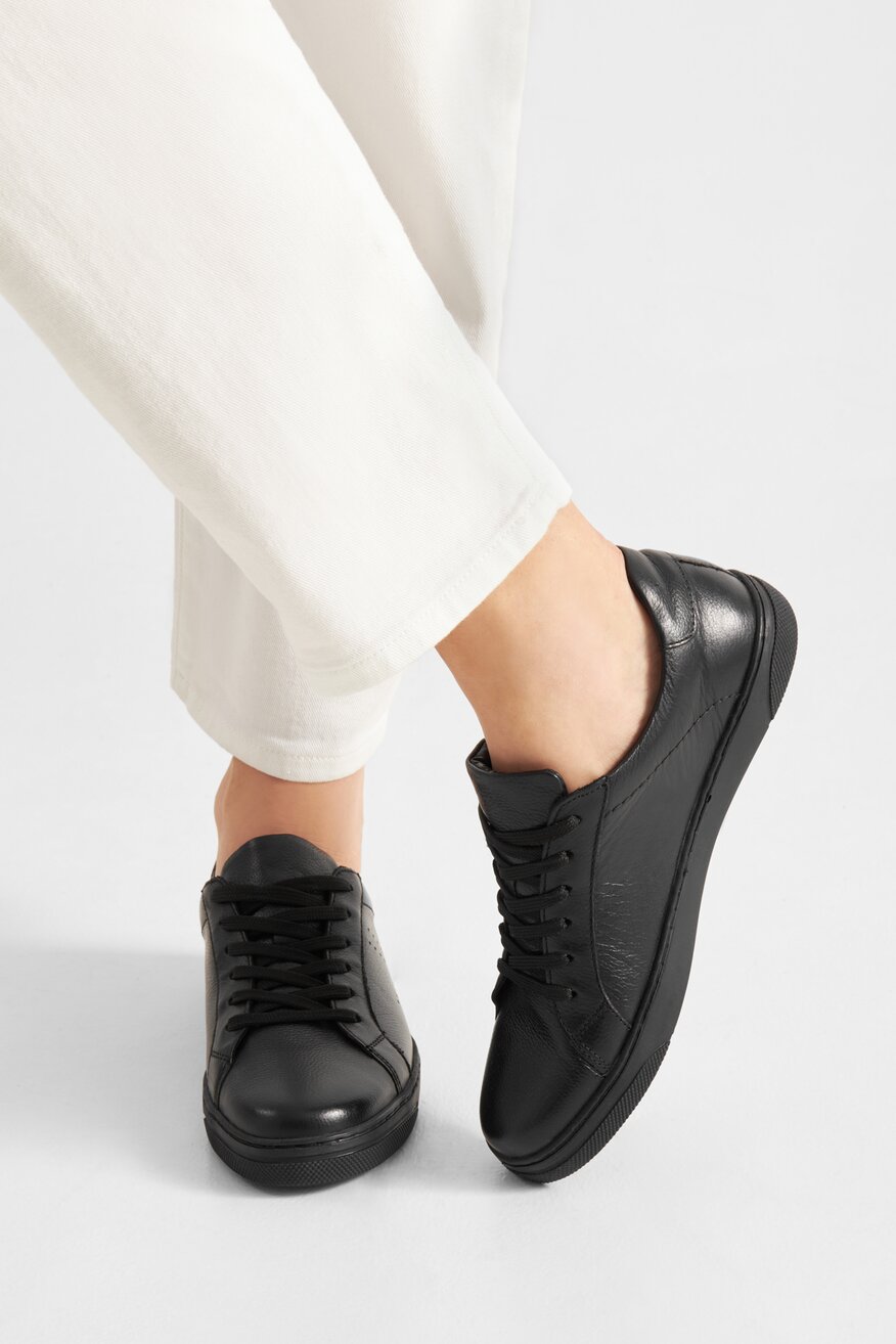 Lasocki - Sneakersy skórzane - 5905588305583