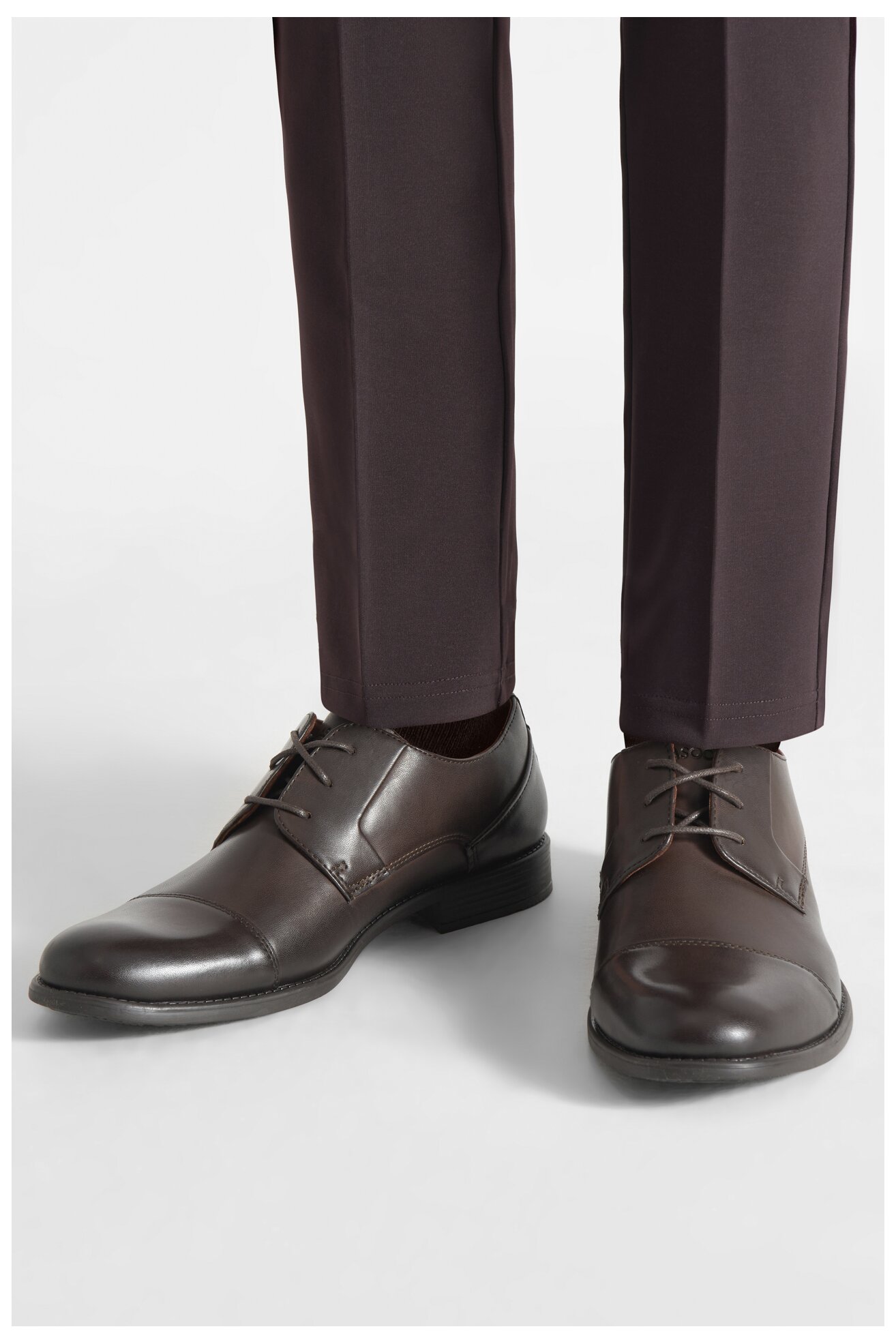 Половинки обувки Lasocki NORWAY-11 MBS ТЪМНОКАФЯВ