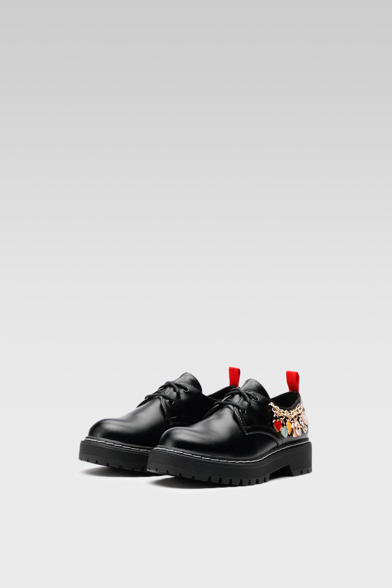 Półbuty DeeZee CS5587-15 Czarny