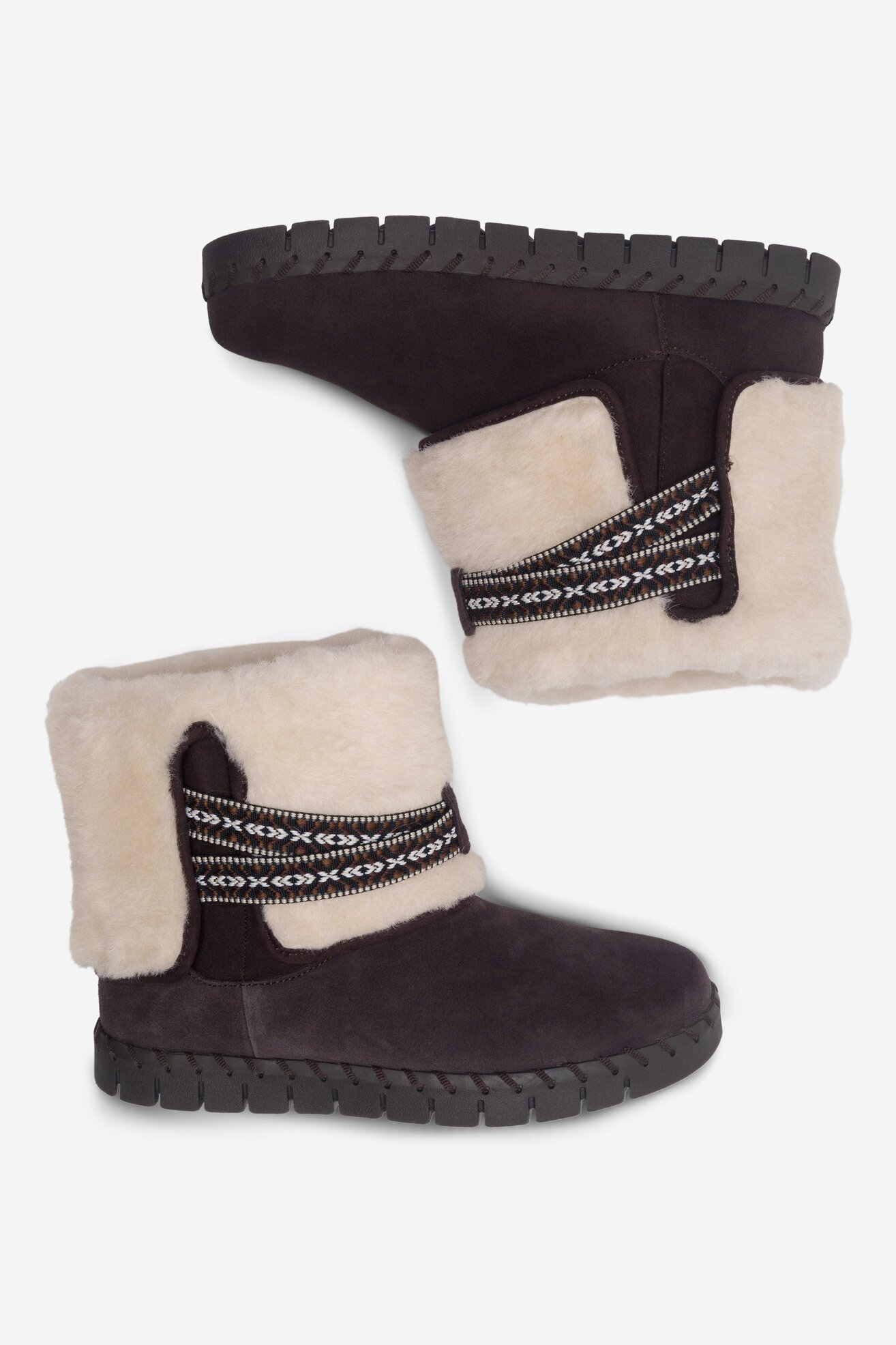 Botki MUK LUKS 1000109200 Brązowy ciemny