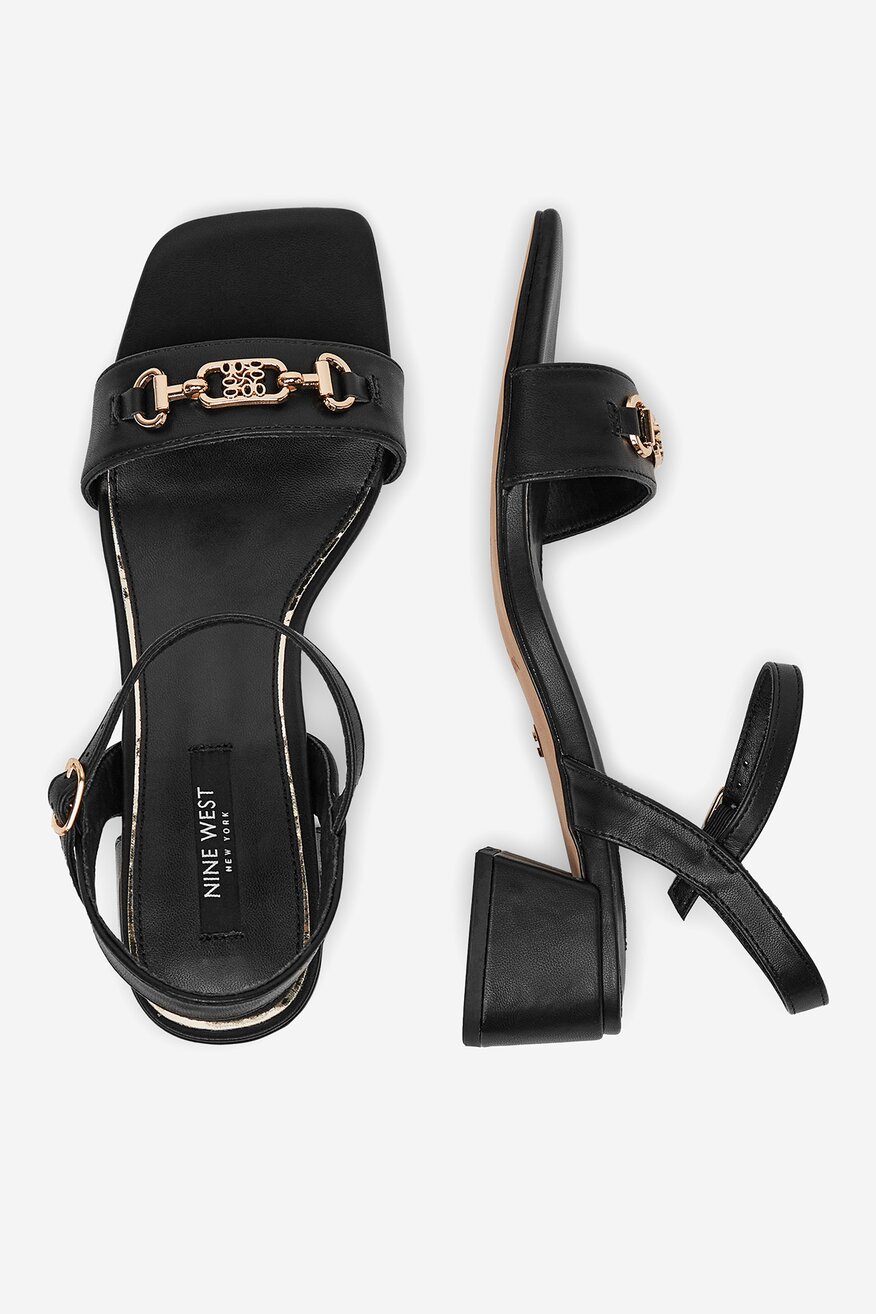 Sandály NINE WEST ČERNÁ - 5906751084113