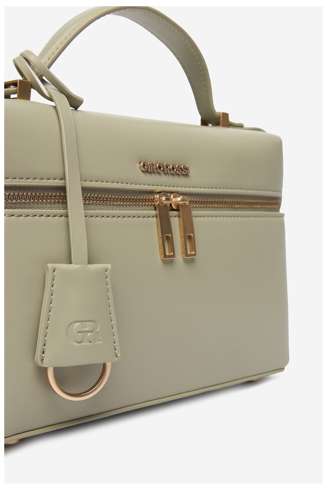 Сумка З Ремінцем Gino Rossi EO-LX10265 СВІТЛО-ОЛИВКОВИЙ