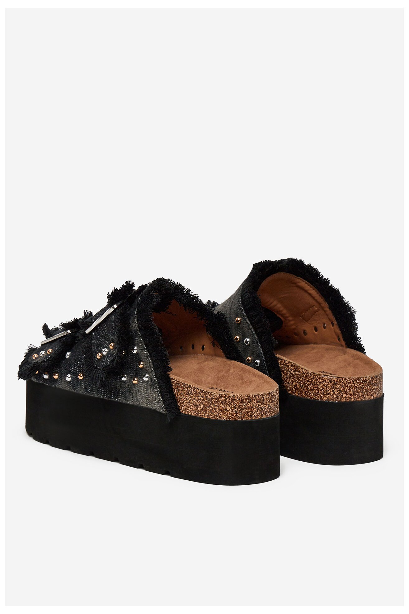 Șlapi DeeZee LB-P1748 NEGRU