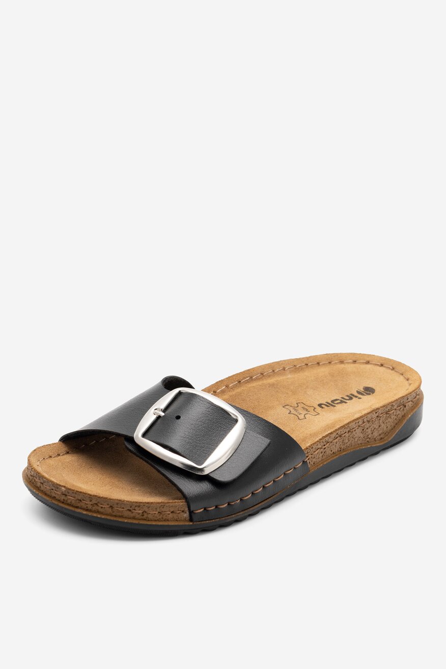 
                Inblu - Klapki czarne - 5904862757452