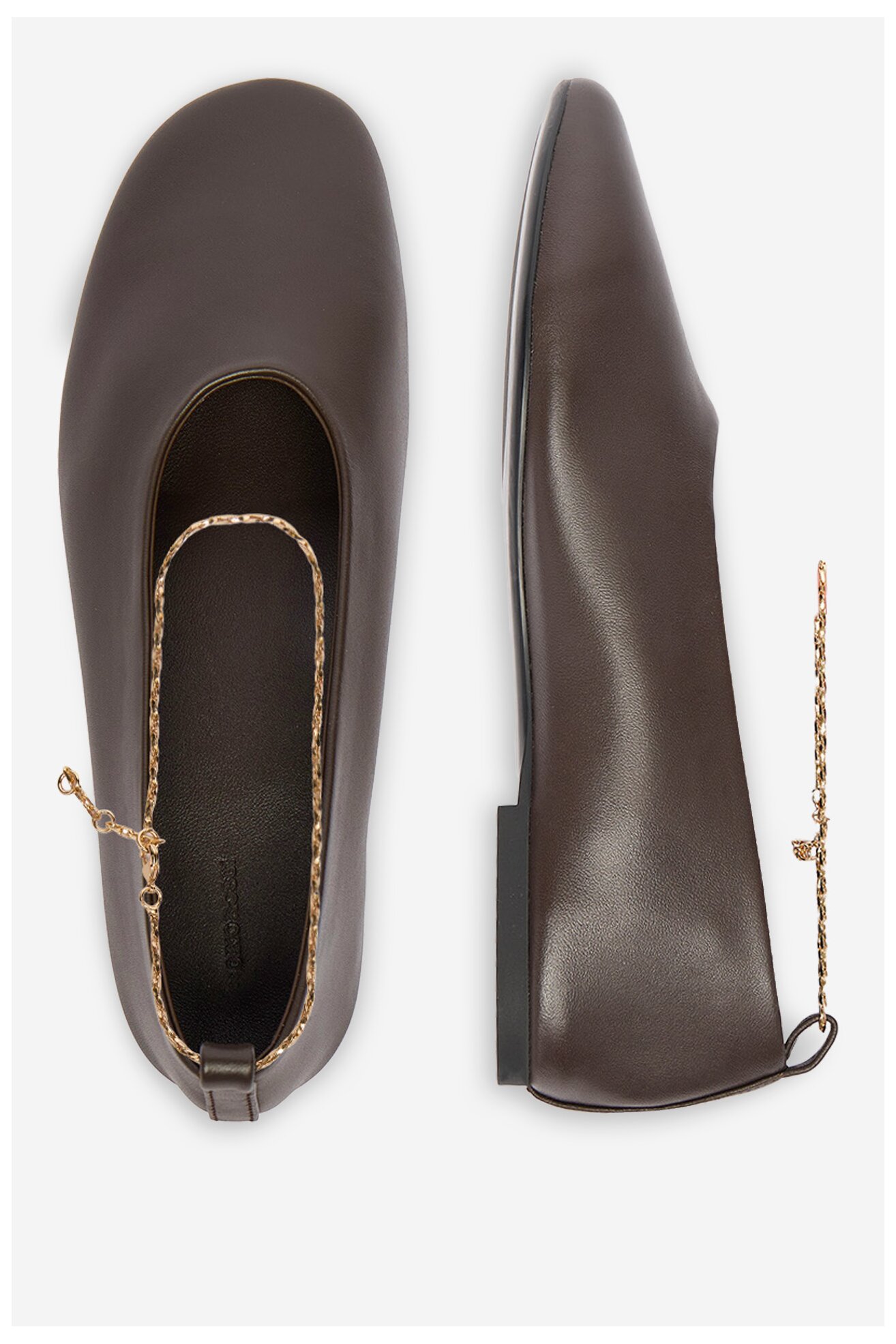 Балетки Gino Rossi EO-V2198-73 ТЕМНО-КОРИЧНЕВИЙ