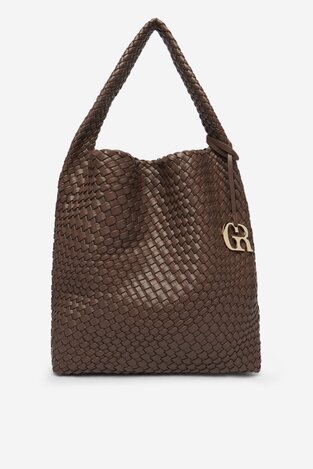 Сумка З Ремінцем Gino Rossi C-JERRY-LT22070 ТЕМНО-КОРИЧНЕВИЙ