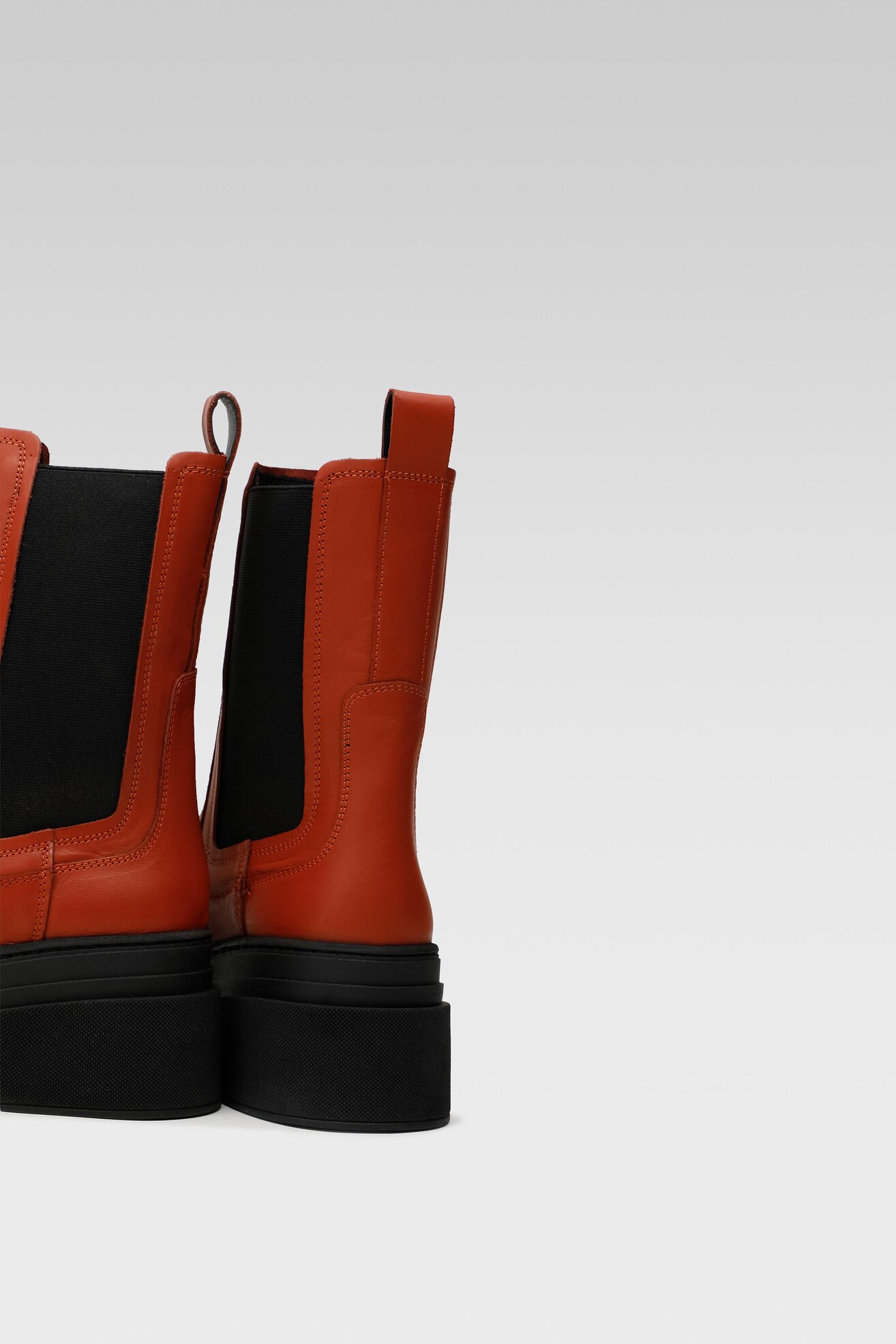 Botki Gino Rossi 10911 Czerwony