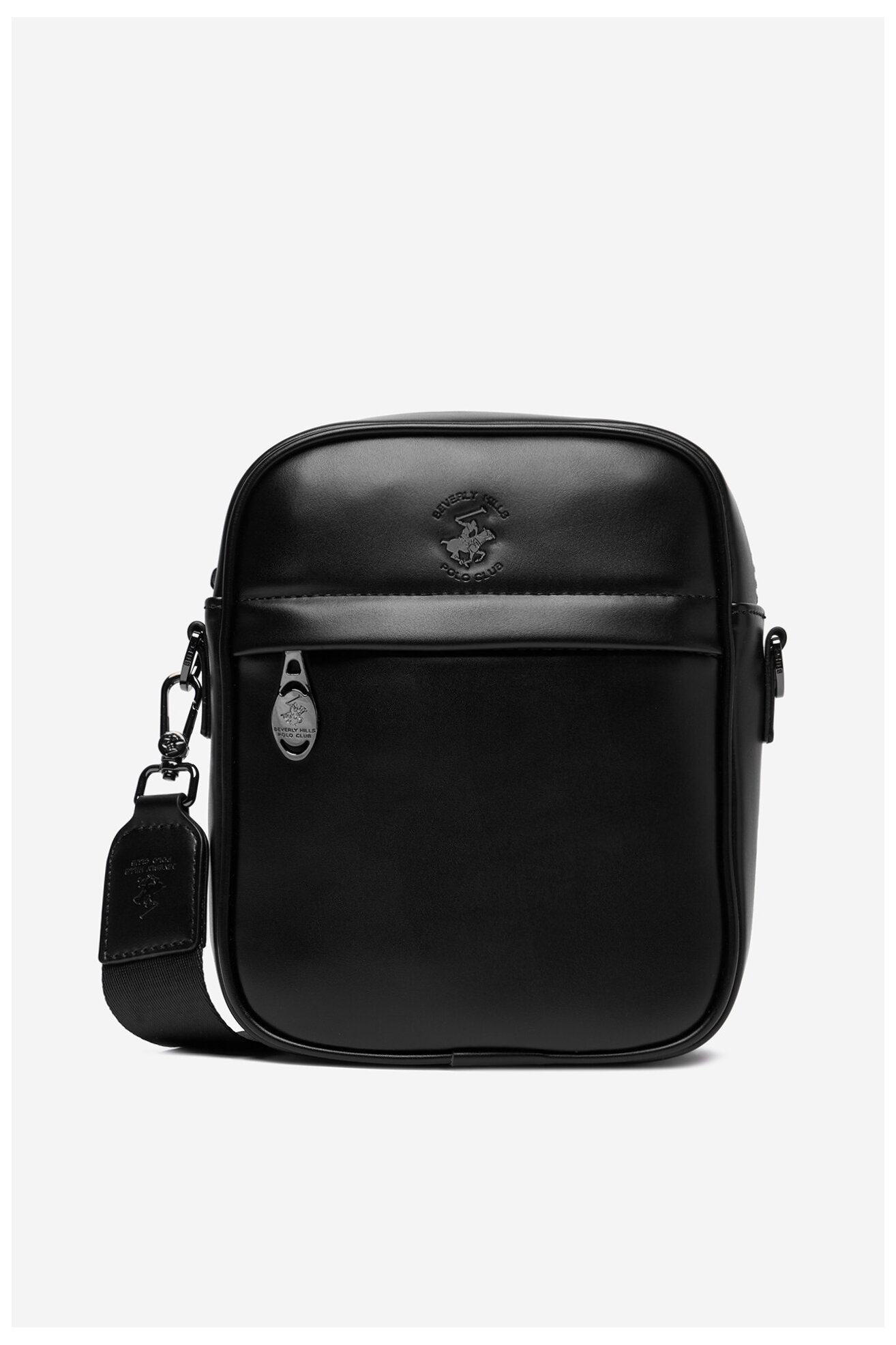 Torba męska Beverly Hills Polo Club CWBEO-BHPC-L-018-07 Czarny