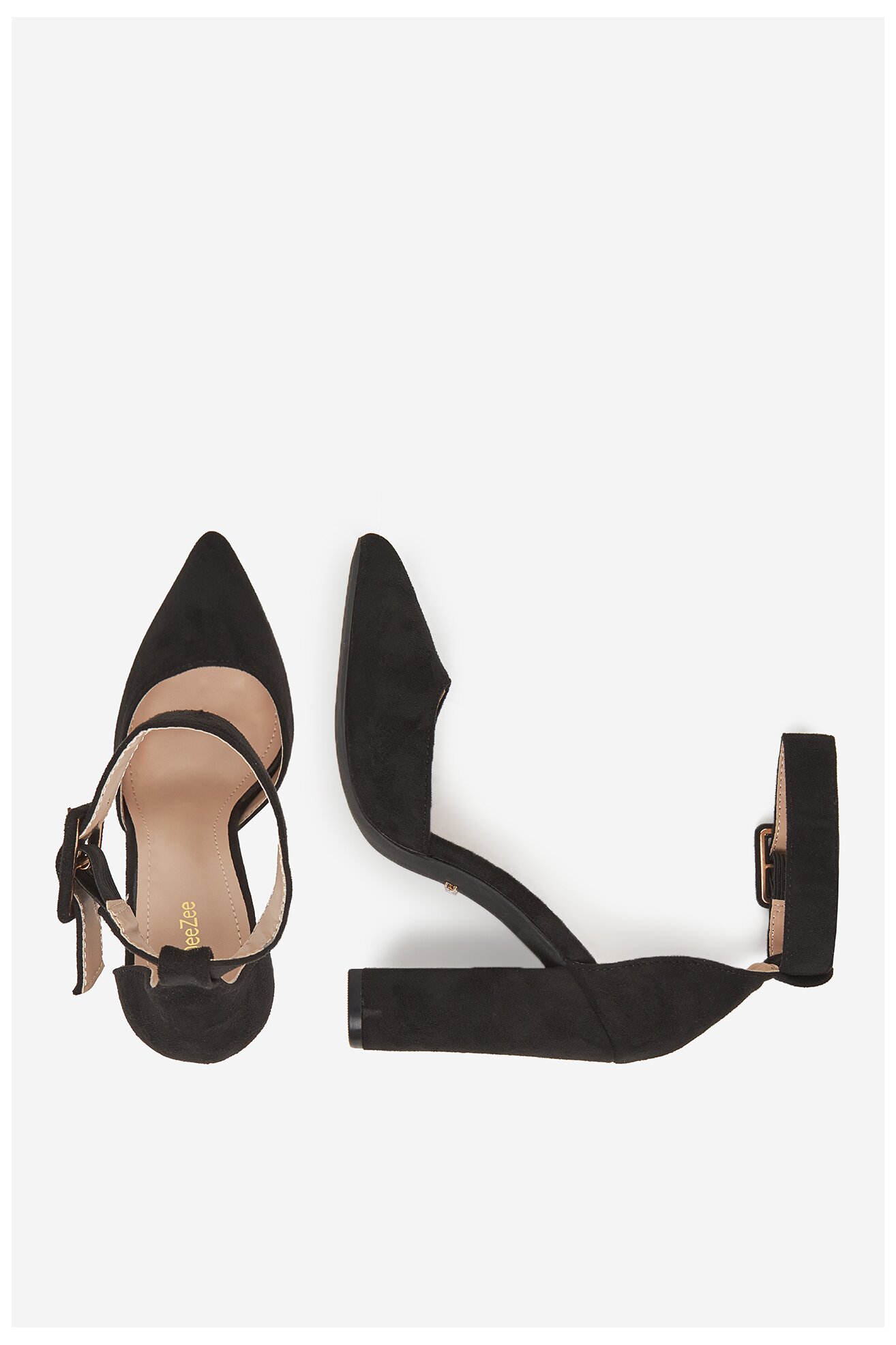 Елегантни обувки DeeZee K539 ЧЕРЕН